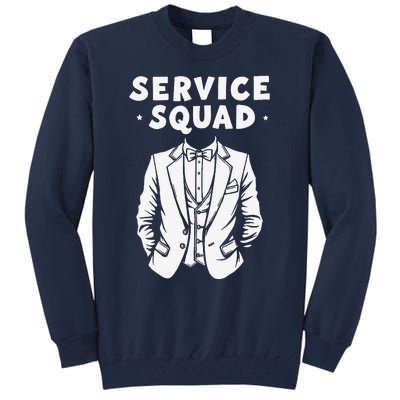 Butler Squad Household Estate Service Butler Tall Sweatshirt