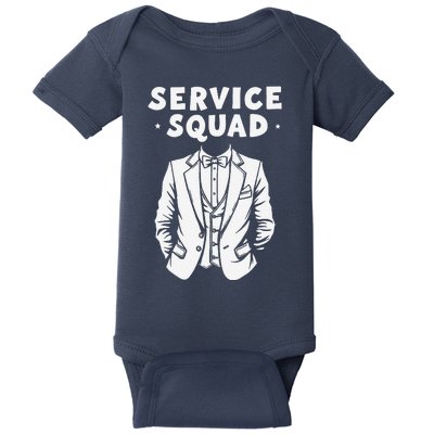 Butler Squad Household Estate Service Butler Baby Bodysuit