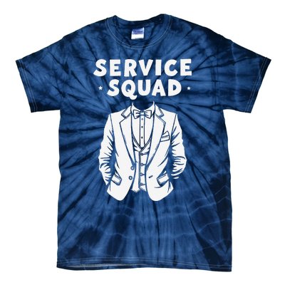 Butler Squad Household Estate Service Butler Tie-Dye T-Shirt