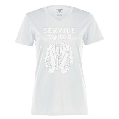 Butler Squad Household Estate Service Butler Women's Momentum V-Neck T-Shirt