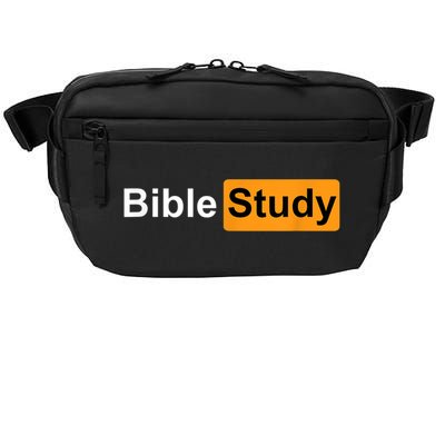 Bible Study Hub Logo Funny Sarcastic Adult Humor Crossbody Pack