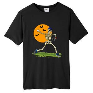 Baseball Skeleton Halloween Baseball Tall Fusion ChromaSoft Performance T-Shirt