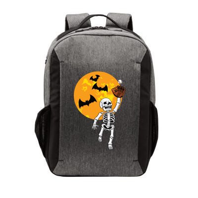 Baseball Skeleton Halloween Boy Baseball Halloween Vector Backpack