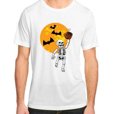 Baseball Skeleton Halloween Boy Baseball Halloween Adult ChromaSoft Performance T-Shirt