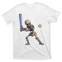 Baseball Skeleton Halloween Boy Baseball Halloween T-Shirt