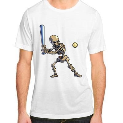 Baseball Skeleton Halloween Boy Baseball Halloween Adult ChromaSoft Performance T-Shirt