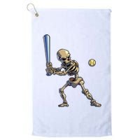 Baseball Skeleton Halloween Boy Baseball Halloween Platinum Collection Golf Towel