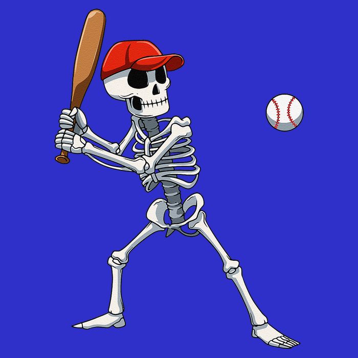 Baseball Skeleton Halloween Skeleton Playing Baseball 16 in Basic Backpack