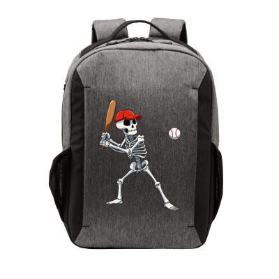 Baseball Skeleton Halloween Skeleton Playing Baseball Vector Backpack
