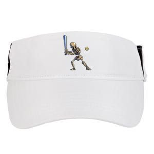 Baseball Skeleton Halloween Boy Baseball Halloween Adult Drive Performance Visor