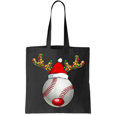 Baseball Santa Hat Reindeer Christmas Lights Men Boys Kids Bag