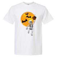 Baseball Skeleton Halloween Boy Baseball Hallowen Garment-Dyed Heavyweight T-Shirt