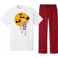 Baseball Skeleton Halloween Boy Baseball Hallowen Pajama Set