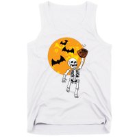 Baseball Skeleton Halloween Boy Baseball Hallowen Tank Top