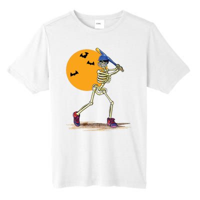 Baseball Skeleton Halloween Boy Baseball Halloween Tall Fusion ChromaSoft Performance T-Shirt