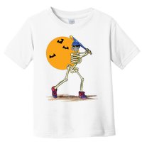 Baseball Skeleton Halloween Boy Baseball Halloween Toddler T-Shirt