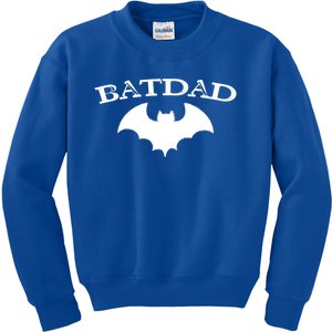 Batdad Super Hero Proud Dad Novelty Gift Costume Gift Kids Sweatshirt