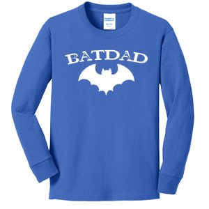 Batdad Super Hero Proud Dad Novelty Gift Costume Gift Kids Long Sleeve Shirt