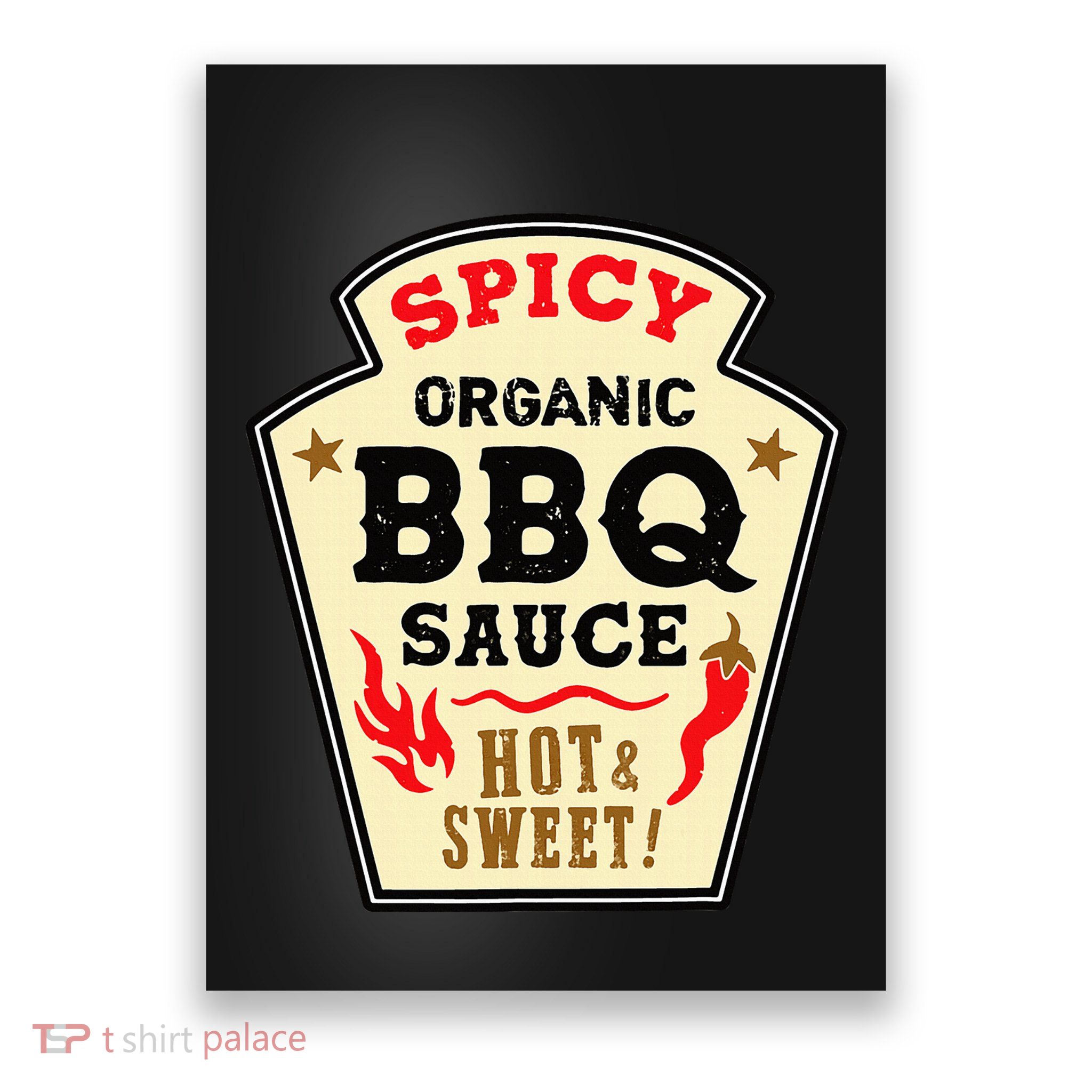 Bbq Sauce Hot Spicy Grill Barbeque Halloween Costume Poster