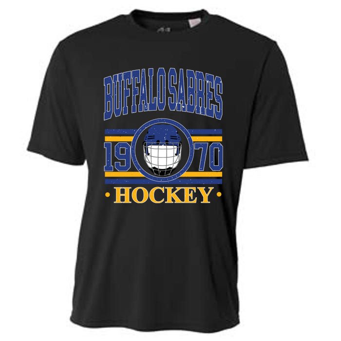 Buffalo Sabres Hockey Team Supporter Cooling Performance Crew T-Shirt