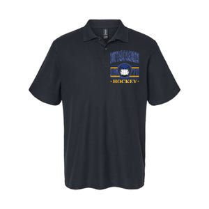 Buffalo Sabres Hockey Team Supporter Softstyle Adult Sport Polo