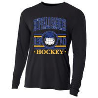 Buffalo Sabres Hockey Team Supporter Cooling Performance Long Sleeve Crew