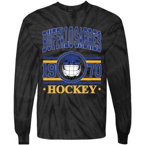 Buffalo Sabres Hockey Team Supporter Tie-Dye Long Sleeve Shirt