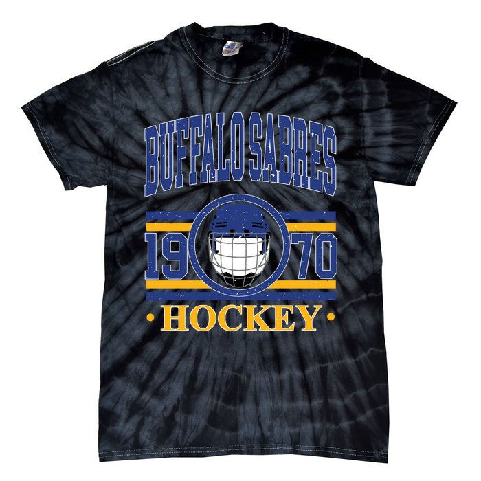 Buffalo Sabres Hockey Team Supporter Tie-Dye T-Shirt