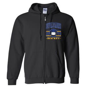 Buffalo Sabres Hockey Team Supporter Full Zip Hoodie