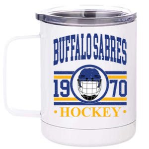 Buffalo Sabres Hockey Team Supporter 12 oz Stainless Steel Tumbler Cup