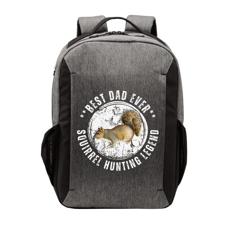 Best Squirrel Hunting Dad Fathers Day Dads Birthday Vector Backpack