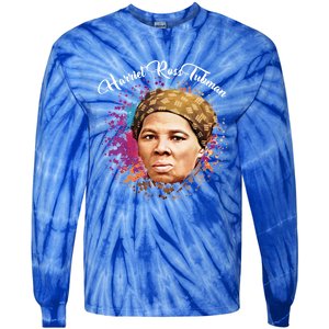 Black 'S History Month Harriet Ross Tub Gift Tie-Dye Long Sleeve Shirt