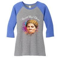 Black 'S History Month Harriet Ross Tub Gift Women's Tri-Blend 3/4-Sleeve Raglan Shirt