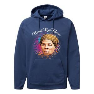 Black 'S History Month Harriet Ross Tub Gift Performance Fleece Hoodie