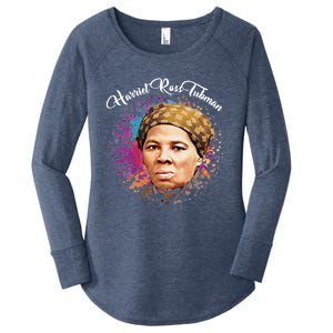 Black 'S History Month Harriet Ross Tub Gift Women's Perfect Tri Tunic Long Sleeve Shirt