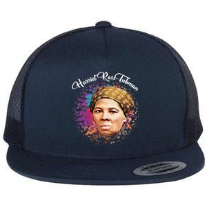 Black 'S History Month Harriet Ross Tub Gift Flat Bill Trucker Hat