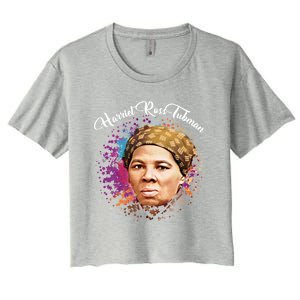 Black 'S History Month Harriet Ross Tub Gift Women's Crop Top Tee