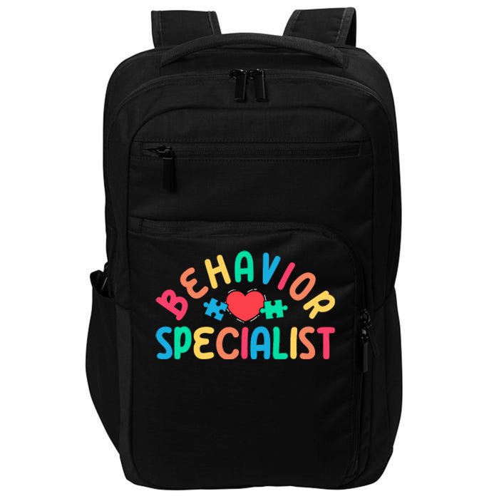 Behavior Specialist Heart Behavioral Specialist Impact Tech Backpack