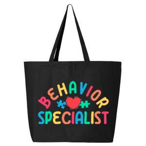 Behavior Specialist Heart Behavioral Specialist 25L Jumbo Tote