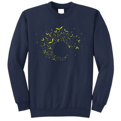 Bat Swarm Halloween Spooky Night Design Sweatshirt