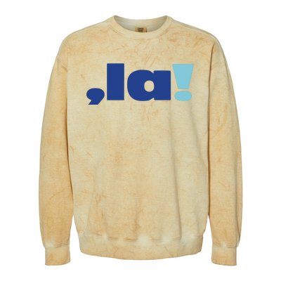 Bittersoutherner Say It 24 La Colorblast Crewneck Sweatshirt