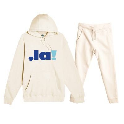 Bittersoutherner Say It 24 La Premium Hooded Sweatsuit Set