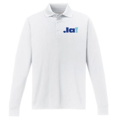 Bittersoutherner Say It 24 La Performance Long Sleeve Polo