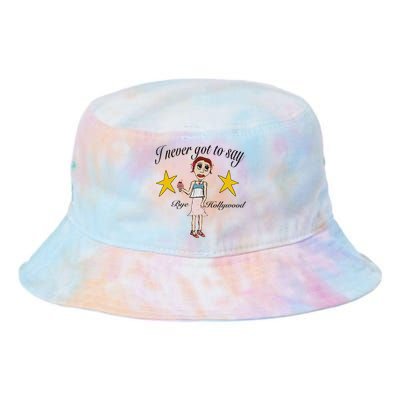 Byehollywood Shop I Never Got To Say Bye Hollywood Tie Dye Newport Bucket Hat