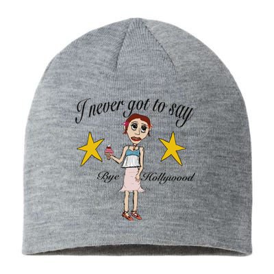 Byehollywood Shop I Never Got To Say Bye Hollywood Sustainable Beanie