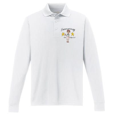 Byehollywood Shop I Never Got To Say Bye Hollywood Performance Long Sleeve Polo