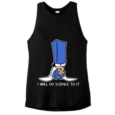 Biscuit Science I Will Do Science To It Ladies PosiCharge Tri-Blend Wicking Tank