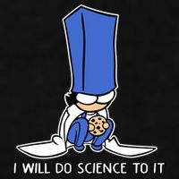 Biscuit Science I Will Do Science To It Ladies PosiCharge Tri-Blend Wicking Tank