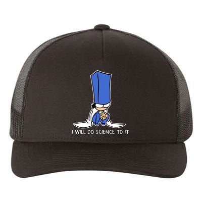 Biscuit Science I Will Do Science To It Yupoong Adult 5-Panel Trucker Hat