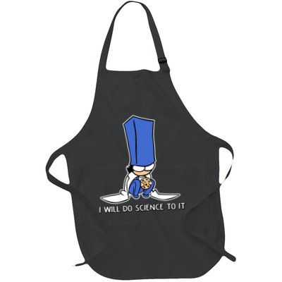 Biscuit Science I Will Do Science To It Full-Length Apron With Pockets